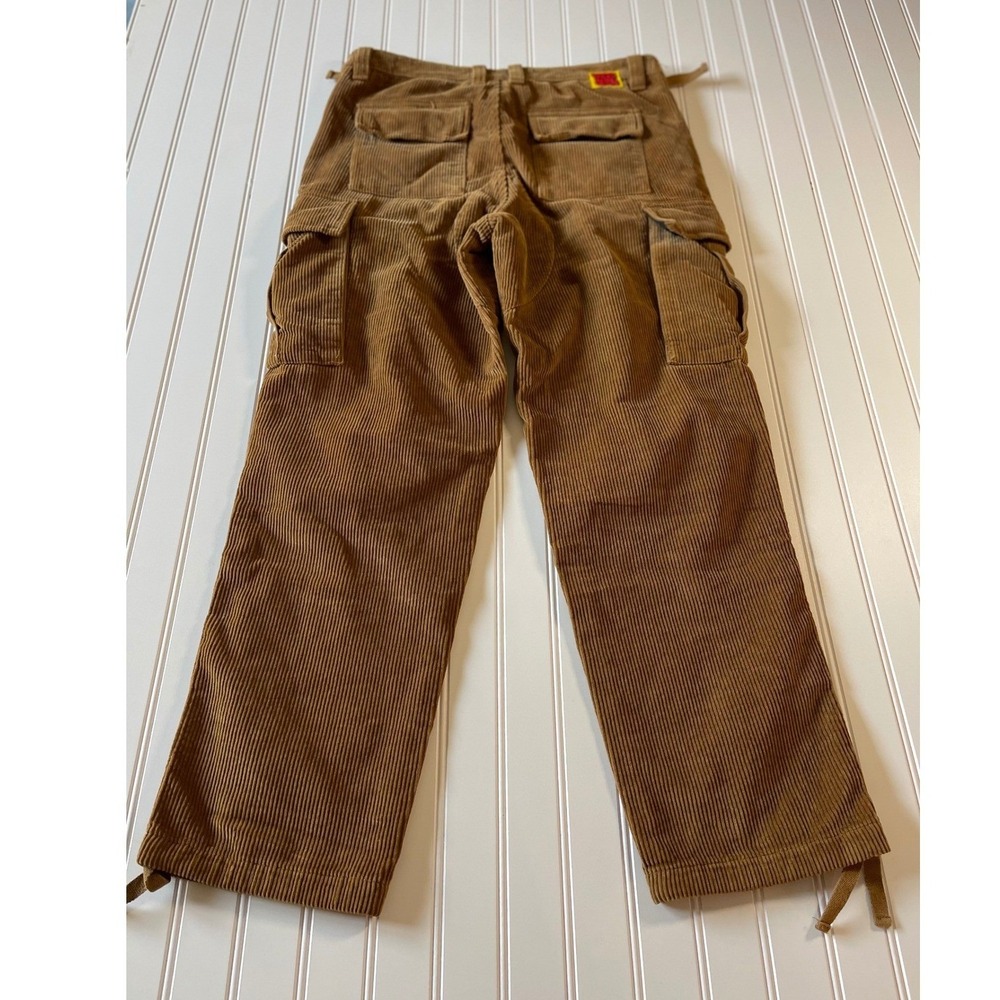Empyre Skate Tobacco Corduroy Cargo Pants Brown Baggy Unisex 30 - Picture 8 of 9